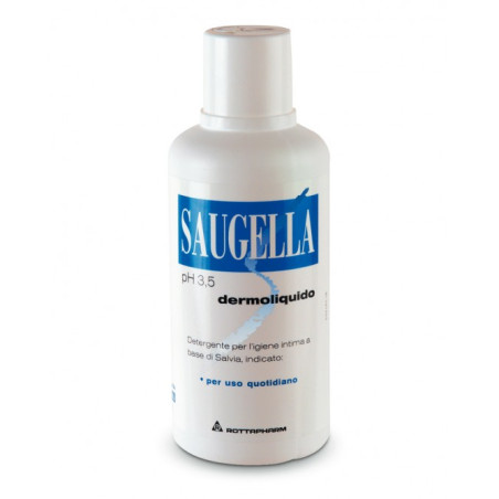 Saugella Blu Dermoliquido Detergente Intimo 500 ml