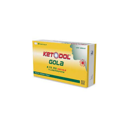 KETODOL GOLA*16PASTL 8,75MG LM