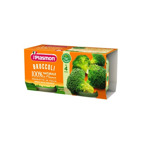 PLASMON OMOGENEIZZATO BROCCOLI 2 X 80 G