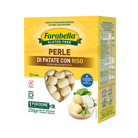 FARABELLA PERLE PATATE CON RISO 250 G