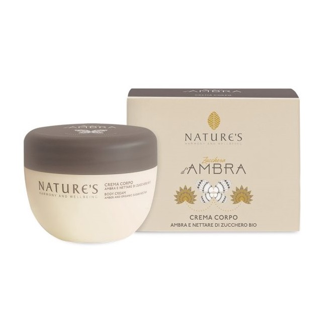 NATURE'S ZUCCHERO AMBRA CREMA CORPO EDIZIONE LIMITATA 250 ML