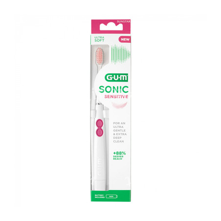 GUM SONIC SENSITIVE SPAZZOLINO BATTERIA ADULTO