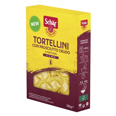 SCHAR TORTELLINI CON PROSCIUTTO CRUDO 250 G