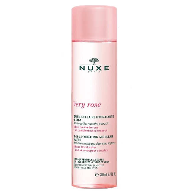 NUXE VERY ROSE ACQUA MICELLARE IDRATANTE 3 IN 1 200 ML