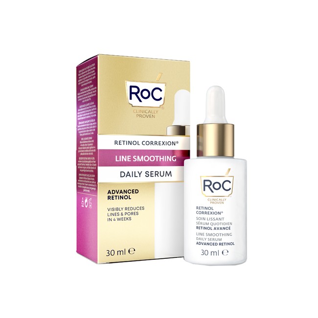 ROC RETINOL CORREXION LINE SMOOTHING SIERO VISO GIORNO 30 ML