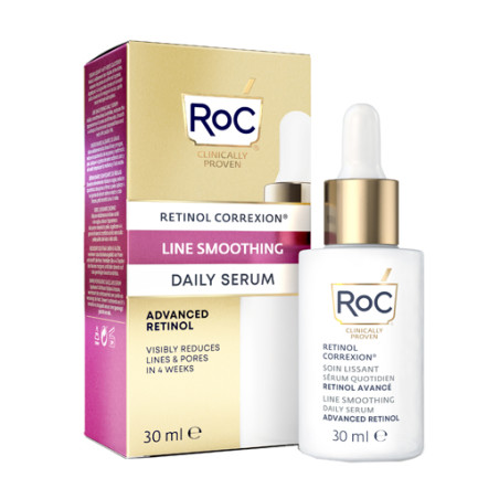 ROC RETINOL CORREXION LINE SMOOTHING SIERO VISO GIORNO 30 ML