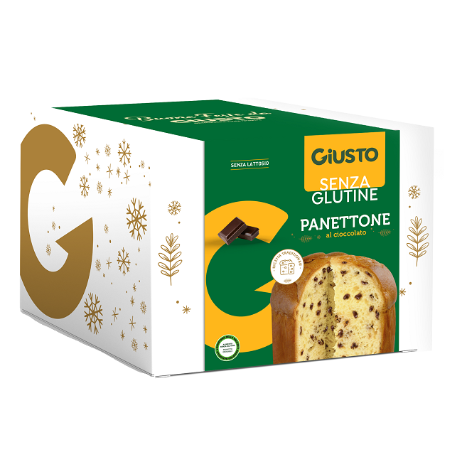 GIUSTO SENZA GLUTINE PANETTONE AL CIOCCOLATO 500 G