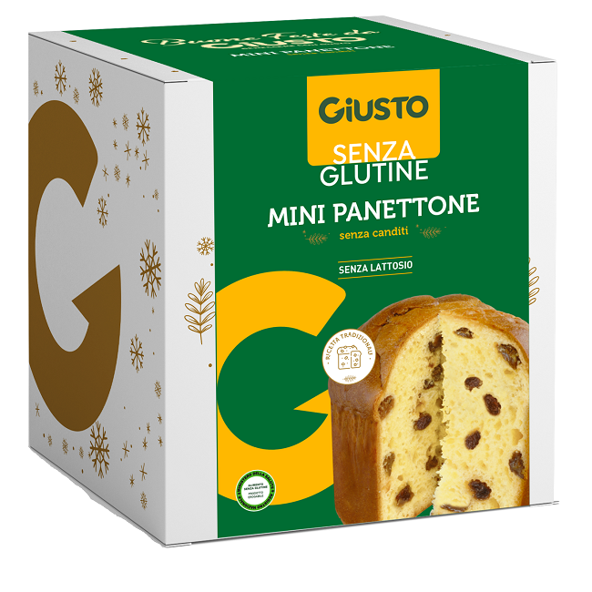 GIUSTO SENZA GLUTINE MINI PANETTONE CLASSICO 100 G