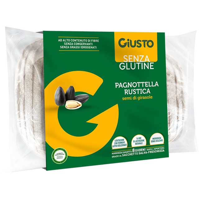 GIUSTO SENZA GLUTINE PAGNOTTELLA RUSTICA 320 G