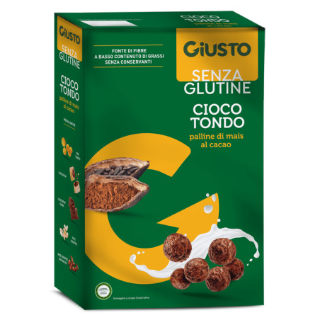 GIUSTO SENZA GLUTINE CIOCO TONDO MAIS 250 G