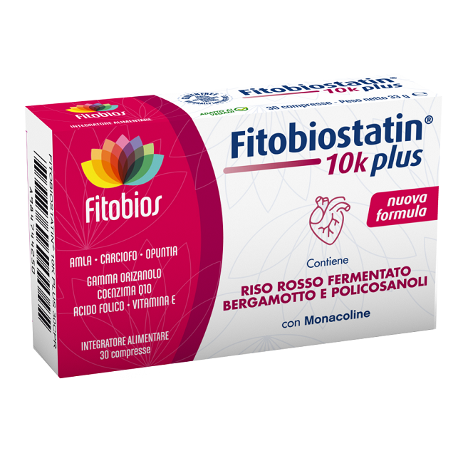 FITOBIOSTATIN 10K PLUS 30 COMPRESSE