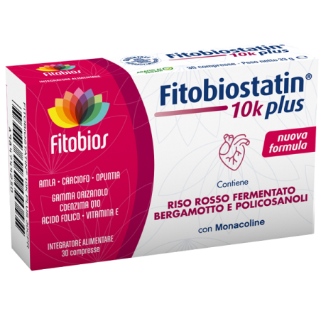 FITOBIOSTATIN 10K PLUS 30 COMPRESSE