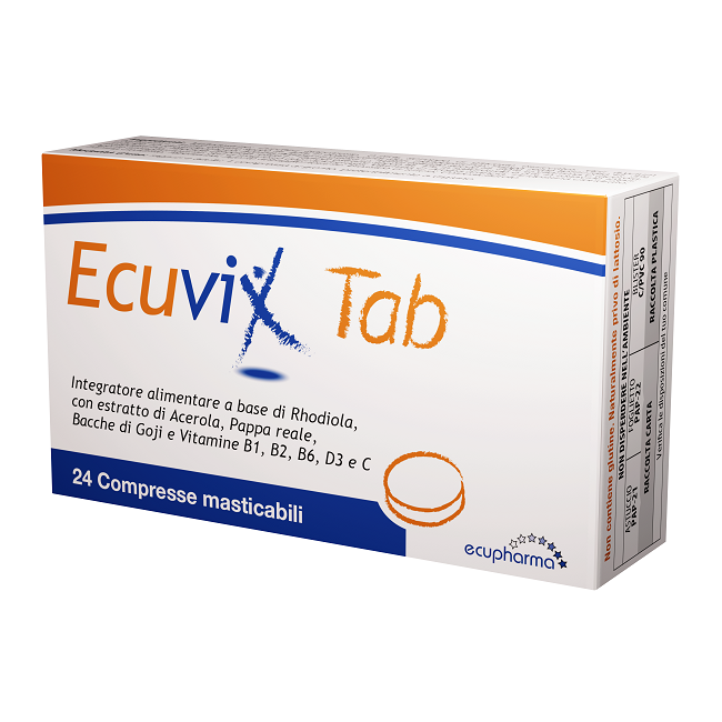 ECUVIX TAB 24 COMPRESSE MASTICABILI