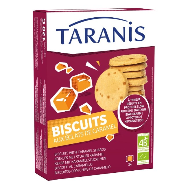 TARANIS BISCOTTI AL CARAMELLO 120 G