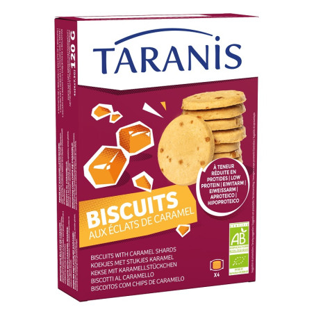 TARANIS BISCOTTI AL CARAMELLO 120 G