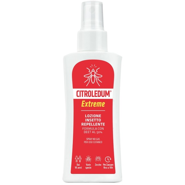 CITROLEDUM LOZIONE SPRAY EXTREME DEET 50% 100 ML