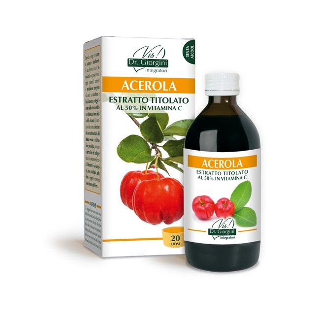 ACEROLA ESTRATTO TITOLATO AL 50% 200 ML