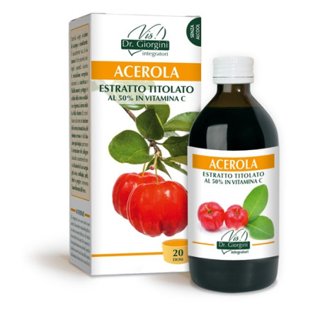 ACEROLA ESTRATTO TITOLATO AL 50% 200 ML