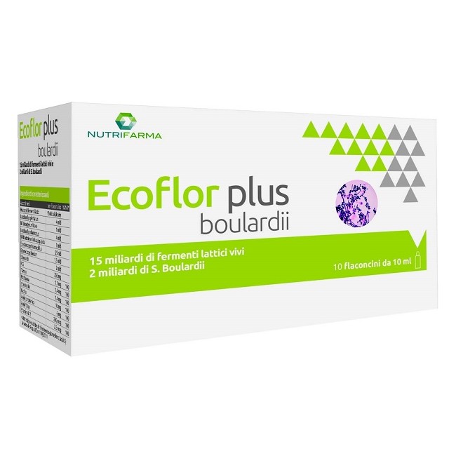 ECOFLOR PLUS BOULARDII 10 FLACONCINI