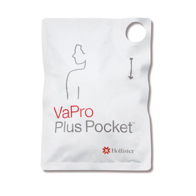 CATETERE INTERMITTENTE VAPRO PLUS POCKET NO TOUCH CON SACCA CH 14 30 PEZZI