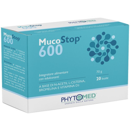 MUCOSTOP 600MG 20 BUSTINE DA 3,5 G