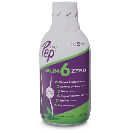 ULTRA PEP SLIM 6 ZERO TE' VERDE 500 ML