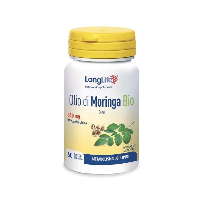 LONGLIFE OLIO DI MORINGA BIO 60 PERLE