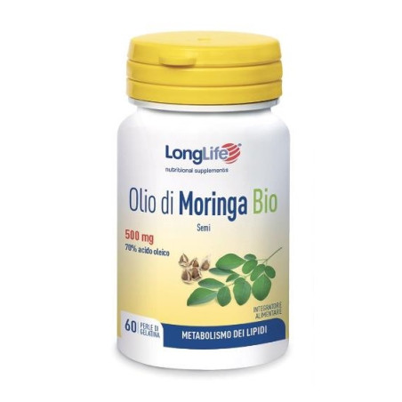 LONGLIFE OLIO DI MORINGA BIO 60 PERLE