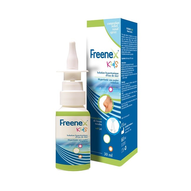 FREENEX IPERTONICO KIDS SPRAY NASALE CON ACQUA DI MARE 30 ML