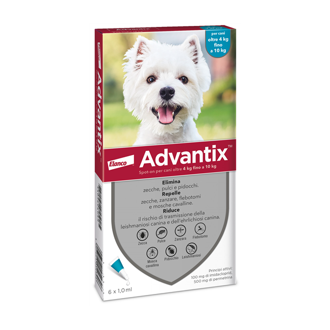 ADVANTIX SPOT ON*6PIP 4-10KG