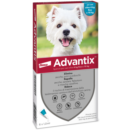 ADVANTIX SPOT ON*6PIP 4-10KG