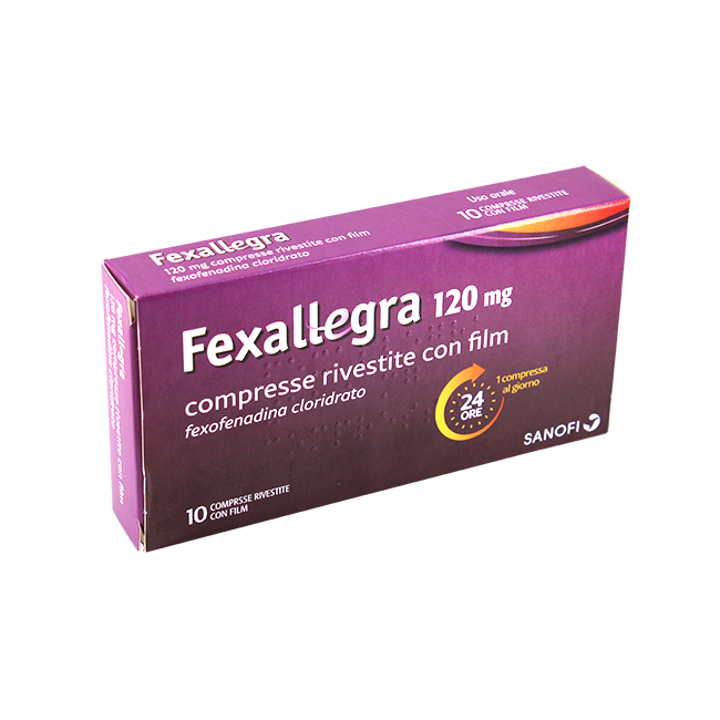 FEXALLEGRA*10CPR RIV 120MG