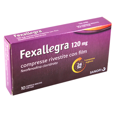 FEXALLEGRA*10CPR RIV 120MG