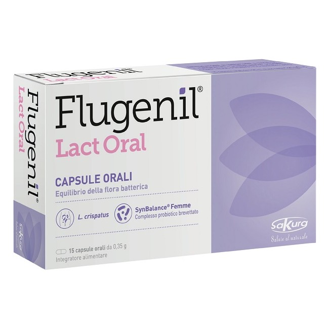 FLUGENIL LACT ORAL 15 CAPSULE