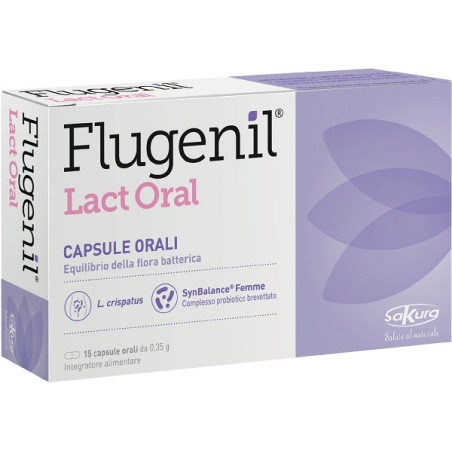 FLUGENIL LACT ORAL 15 CAPSULE