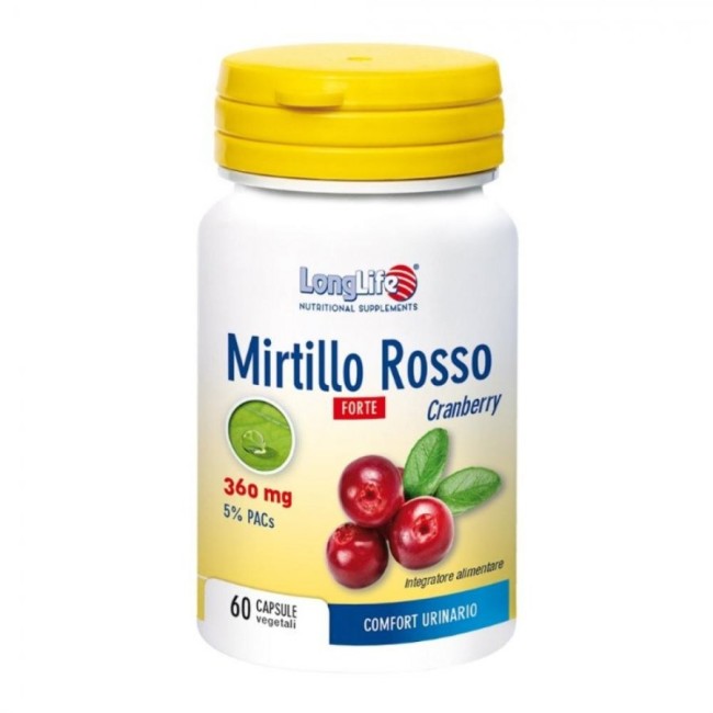 LONGLIFE MIRTILLO ROSSO FORTE 60 VEGICAPS