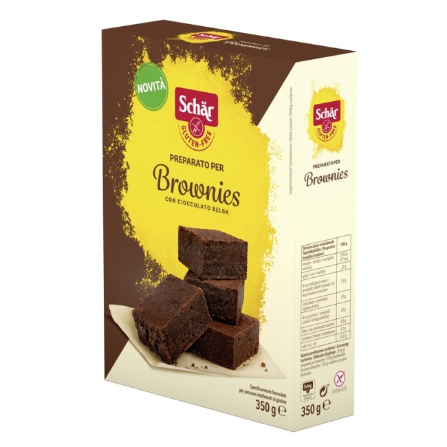 SCHAR PREPARATO PER BROWNIES CON CIOCCOLATO BELGA 350 G