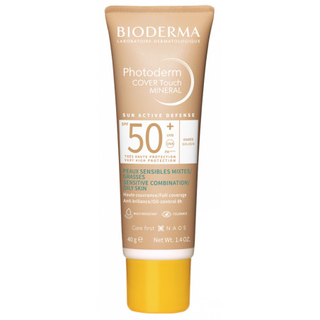 PHOTODERM COVER TOUCH MINERAL DORE' SPF50+ 40 ML