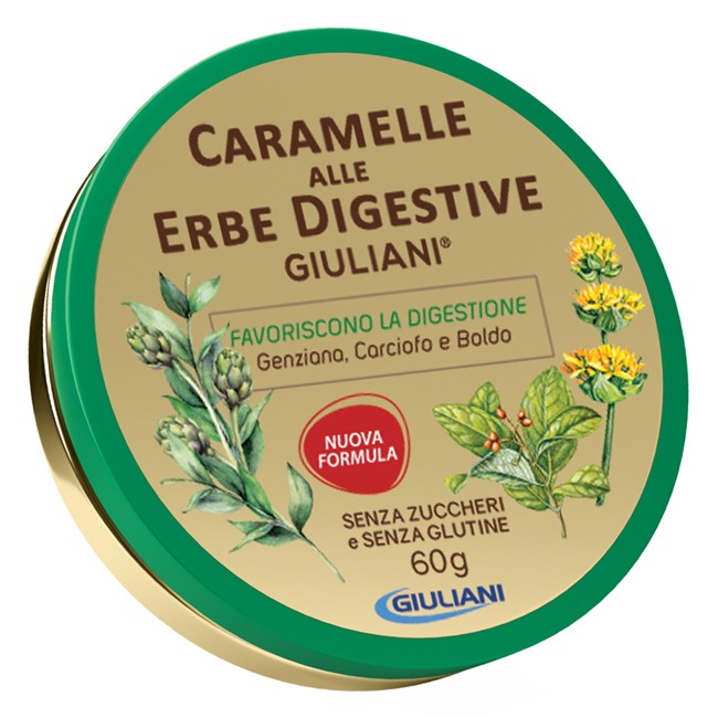 CARAMELLE DIGESTIVE SENZA ZUCCHERO NUOVA FORMULAZIONE 60 G