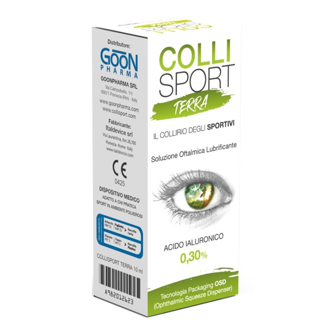 COLLISPORT TERRA SOLUZIONE OFTALMICA LUBRIFICANTE 10 ML