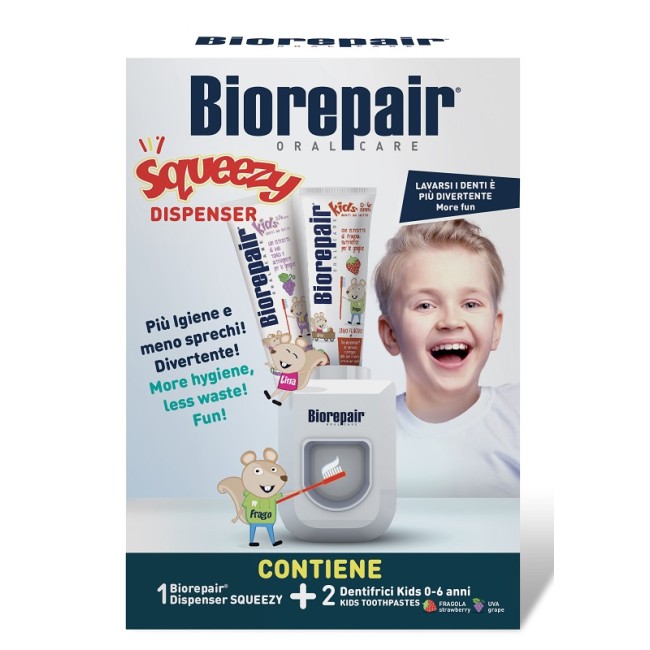 BIOREPAIR SQUEEZE DISPENSER + 2 KIDS 50 ML