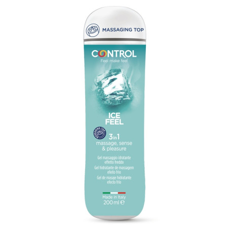 CONTROL ICE FEEL MASSAGE GEL 3 IN 1