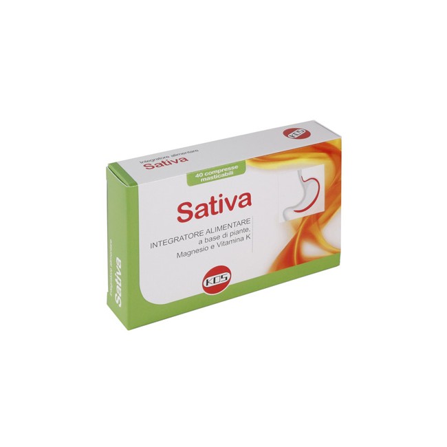 SATIVA 40 COMPRESSE MASTICABILI