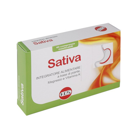 SATIVA 40 COMPRESSE MASTICABILI