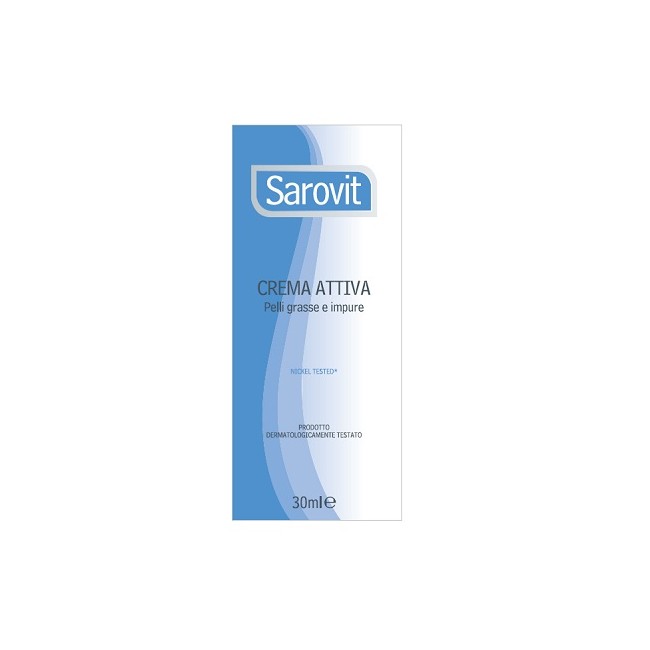 SAROVIT CREMA PELLI GRASSE/IMPURE 30 ML