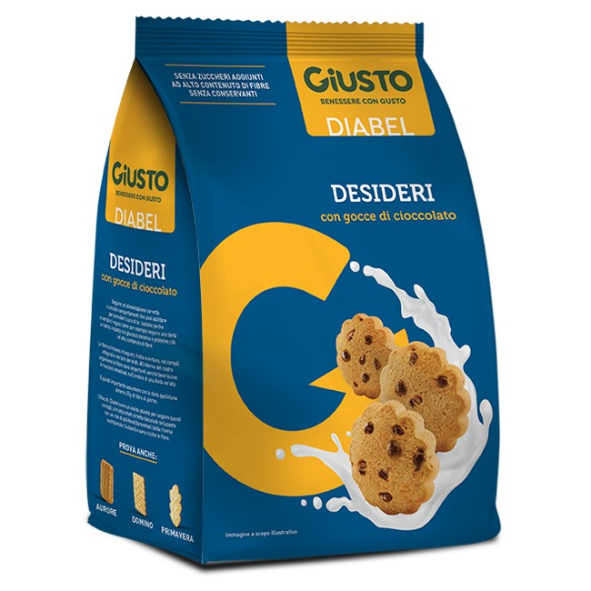 GIUSTO DIABEL BISCOTTO DESIDERI 150 G