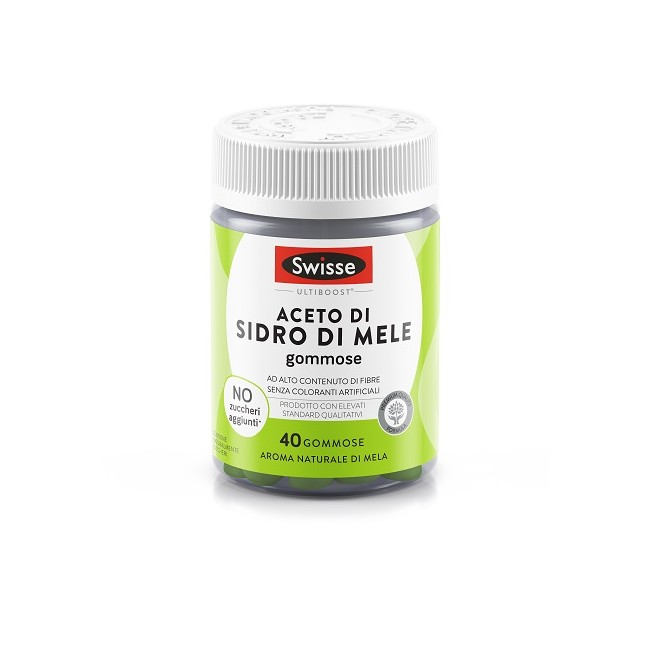 SWISSE ACETO DI SIDRO DI MELE 40 PASTIGLIE GOMMOSE