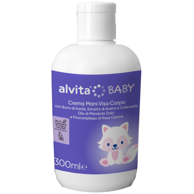 ALVITA BABY CREMA VISO-CORPO 300 ML