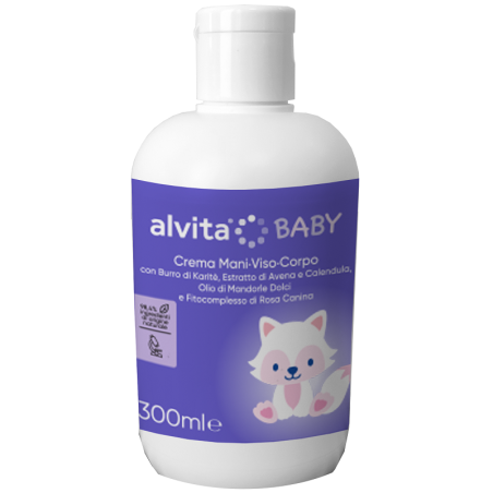 ALVITA BABY CREMA VISO-CORPO 300 ML