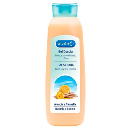 ALVITA GEL DOCCIA ARANCIA E CANNELLA 300 ML